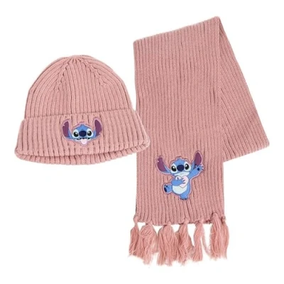 Afbeelding van Disney 2 SET Pieces Stitch Sjaal voor kinderen, Maat: One Size, Pink