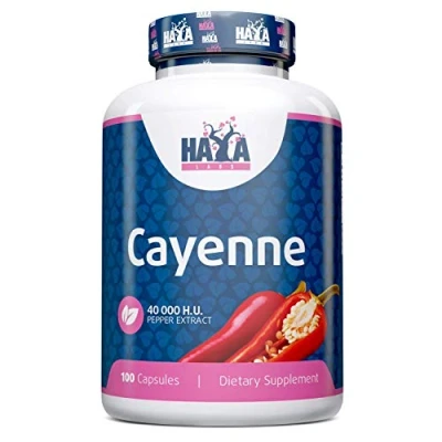 Afbeelding van Haya Labs Cayenne Pepper Extract 100 capsules