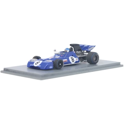 Afbeelding van Tyrrell 004 Ford Cosworth Spark Modelauto 1:43 1972 Patrick Depailler Elf Team S7219