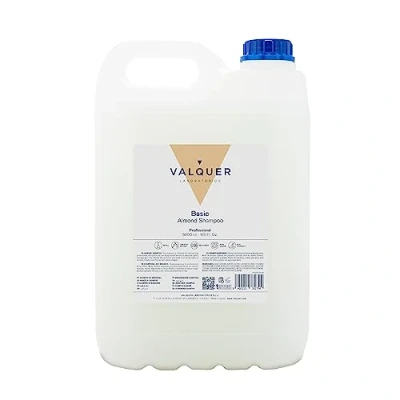 Afbeelding van Valquer Valker Speciale amandelshampoo voor kappers/professionele shampoo, 5000 ml.