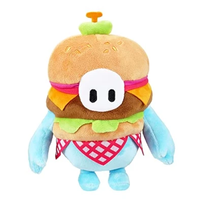 Afbeelding van Fall Guys: Ultimate Knockout Tasty Burger Officiële Collectible Karakter 20cm Pluche Knuffel