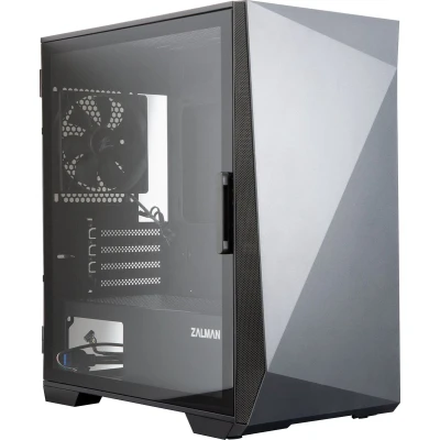 Afbeelding van Zalman Z1 ICEBERG BLACK computerbehuizing Mini Tower Zwart