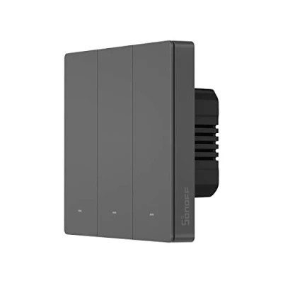 Afbeelding van Sonoff SwitchMan Smart Wall Switch M5 Mechanische slimme schakelaar 3 Kanaal Ondersteunt App en spraakbesturing Smarthome