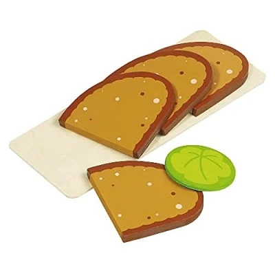 Afbeelding van Sneetjes brood met sla