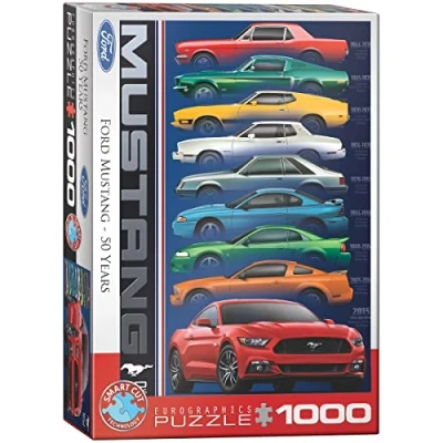 Afbeelding van Ford Mustang 50 jaar puzzel van 1000 stukjes