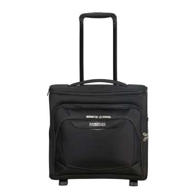 Afbeelding van American Tourister Summerride Upright Underseater Exp black Zachte koffer