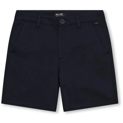 Afbeelding van ONLY &amp; SONS JUNIOR chino short donkerblauw