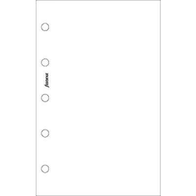 Afbeelding van Filofax vulling mini wit notitiepapier