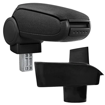 Afbeelding van [pro.tec]® Armsteun Ford Fiesta ’09 10 2008 MK7 stof zwart