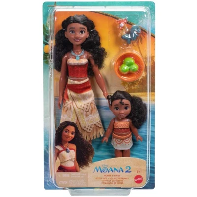Afbeelding van Mattel Disney Moana 2 Simea modepop met enkelbandaccessoire, 5 beweegbare gewrichten en afneembare outfit, speelgoed geïnspireerd door de film
