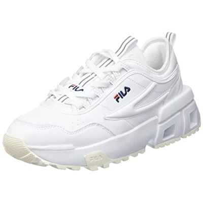 Afbeelding van Fila Disruptor Sneakers laag, Dames, Maat: 38, White Imitatieleer/ textiel