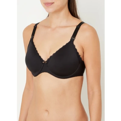 Afbeelding van Chantelle dames Merci Maternity meegroei en voedingsbh in de kleur Zwart, maat: C70