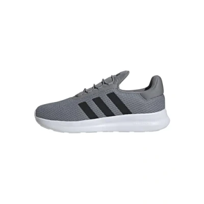 Afbeelding van adidas Heren Lite Racer 4.0 schoenen, Grijs drie/core zwart/FTWR Wit, 4 UK, Drie Kern Zwart Ftwr UK