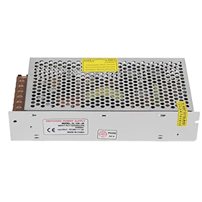 Afbeelding van Adaptateur de pilote d&#039;alimentation DC48V Alimentation à Découpage commutation en alliage d&#039;aluminium(S 150 48(48V/3A/150W) AC110/220V±15%)