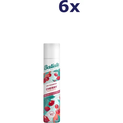 Afbeelding van 6x Batiste Droogshampoo Cherry 200 ml