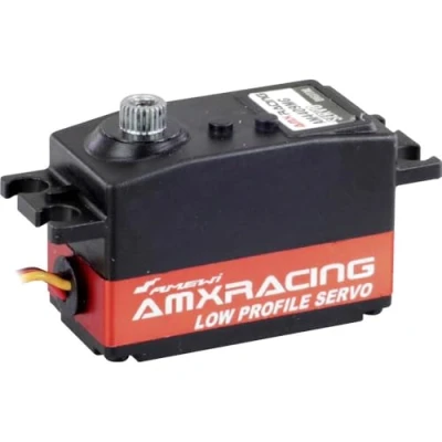 Afbeelding van Amewi Low Profile servo AMXRacing AM4409MG Analoge Materiaal (aandrijving): Metaal