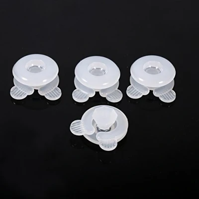 Afbeelding van Dekbedovertrekset, 4 stuks, met clips, voor slaapkamer, quilts, bevestiging, grijper