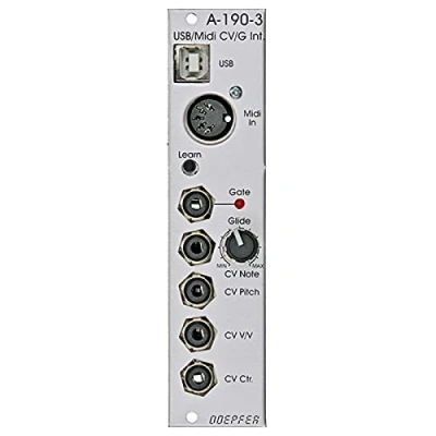 Afbeelding van Doepfer A 190 3 USB MIDI to CV/Gate Interface modular synthesizer