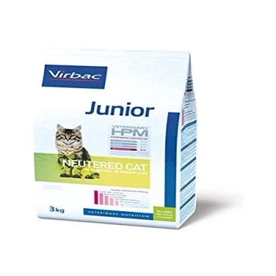 Afbeelding van Virbac HPM Veterinary Junior Neutered Cat Kattenvoer 3 kg