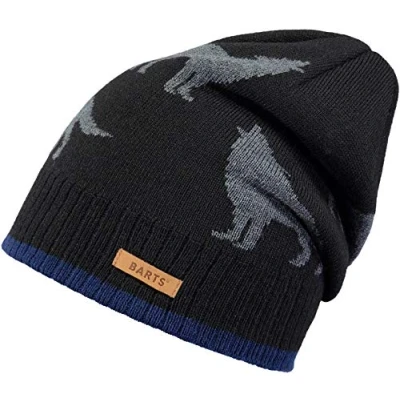 Afbeelding van Barts Thorn Muts Junior Charcoal Print Mutsen