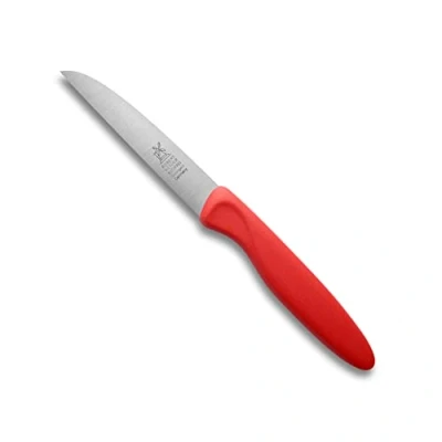 Afbeelding van Robert Herder Molenmes Schilmesje Aardappelmes RVS Rood