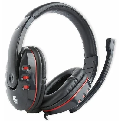 Afbeelding van Gaming headset Gembird 1.8 meter (Bedraad, 2x Jack 3.5 mm, Microfoon)