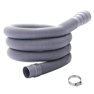 Afbeelding van Ncheli slang universele wasmachine, 1.5M afvoerslang afvoerpijp uitlaatpijp voor wasmachines vaatwasser slang,
