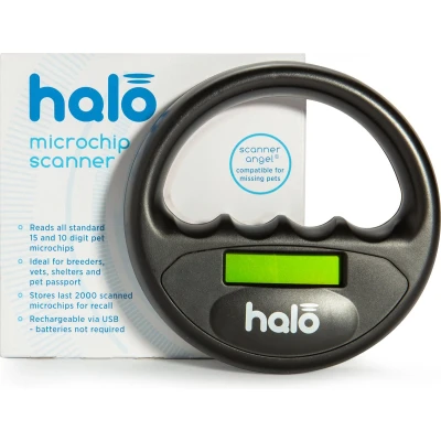Afbeelding van Halo microchip scanner zwart