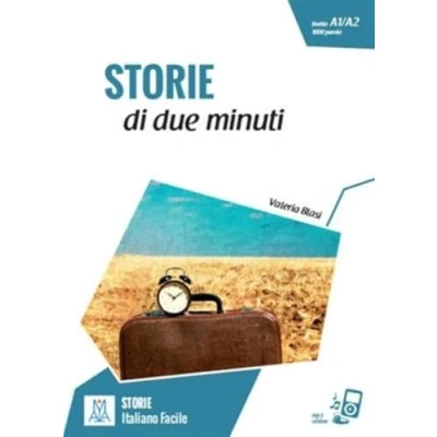 Afbeelding van Storie di due minuti. Livello A1 A2. Con CD Audio: Libro + online MP3 audio