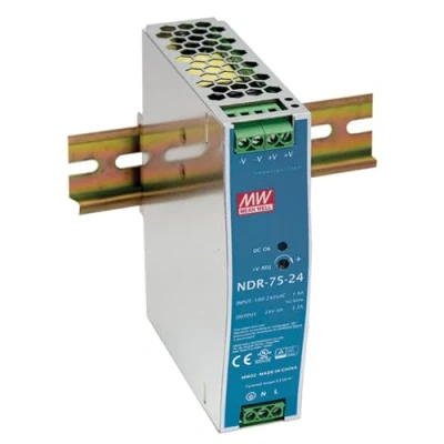 Afbeelding van Meanwell 12v 0 6 3a slimenecon eff ndr 75 12