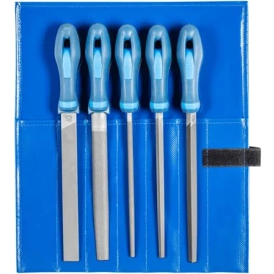 Afbeelding van PFERD 11800533 Werkplaatsvijlenset kap 3 in PVC roltas Lengte 200 mm 1 stuk(s)