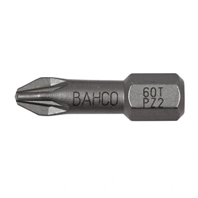 Afbeelding van Bahco 10xbits pz3 25mm 1/4&quot; torsion 60T/PZ3