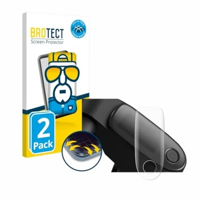 Afbeelding van BROTECT Screenprotector voor Segway Ninebot KickScooter D28D Folie Beschermfolie transparant volledig dekking (2 Stuks)