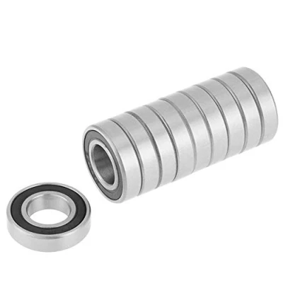 Afbeelding van 10 stuks 6901 2RS kogellagers, Walfront miniatuur diepe groef kogellagers dubbel afgeschermd 12 x 24 6 mm