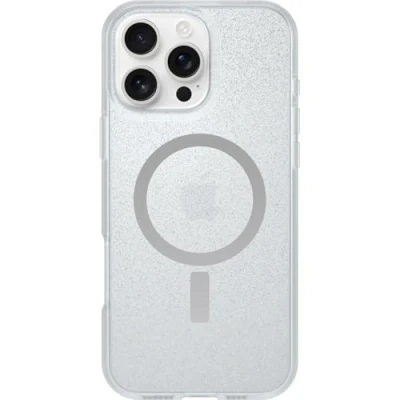 Afbeelding van Ob React MagSafe Apple Hoes IPHONE16 Pro maxStardust Transparant