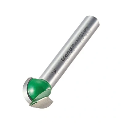 Afbeelding van Trend CraftPro Cavetto freesfrees, 1/4 inch schacht, 6,3 mm straal en 12,7 snijdiameter, wolfraamcarbide getipt, C054X1/4TC