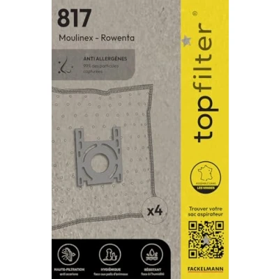 Afbeelding van Top Filter 64817 Stofzuigerzakken vlies, 30 x 26 0,1 cm