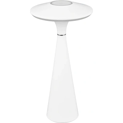 Afbeelding van REALITY TORREZ Tafellamp Wit mat incl. 1x SMD 2W Oplaadbaar Draadloos Buitenverlichting IP44