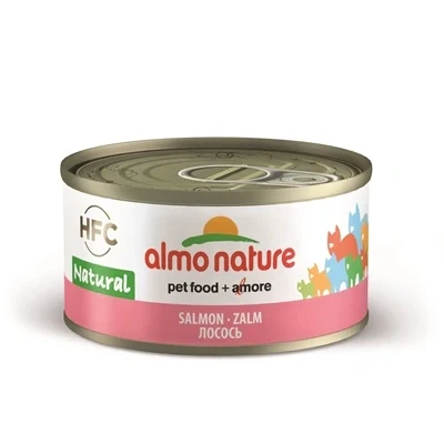 Afbeelding van Almo Nature Cat Zalm 70 GR (24 stuks)