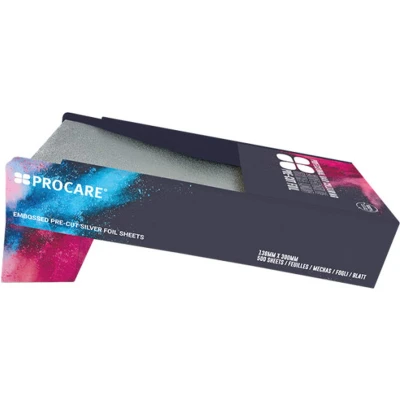 Afbeelding van PROCARE Superwide Extra Long Embossed Pre cut Folie 130MMX300MM Haarfolie