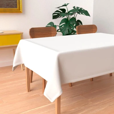 Afbeelding van Soleil d&#039;Ocre Sappe antitaches rechthoek 140x300 cm Alix blanche