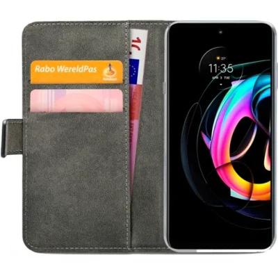 Afbeelding van Mobilize PU leer Book Case Zwart Motorola Edge 20 Lite