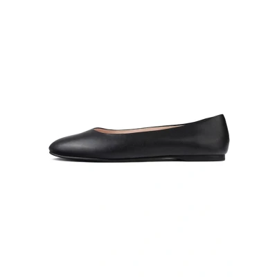 Afbeelding van L37 BABY COME ON Ballerina&#039;s, Dames, Maat: 36, Black Leer