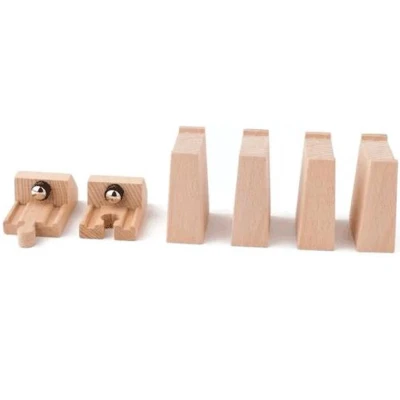 Afbeelding van Woody trein uitbreidingsset 6 dlg 91814