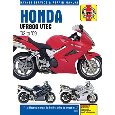 Afbeelding van Haynes Honda VFR800 VTEC &#039;02 to &#039;09 Service and Repair Manual