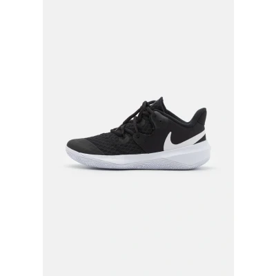 Afbeelding van Nike Performance ZOOM Hyperspeed Court Unisex Handbalschoenen, Maat: 45.5, Black/white Textiel/ synthetisch