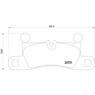 Afbeelding van Brembo Remblokset P 65 027