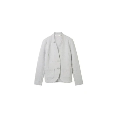 Afbeelding van TOM TAILOR Damesblazer, 33774 New Light Grey Melange, XXL