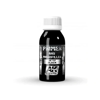 Afbeelding van AK interactive Black Primer and Microfiller 100ml AK757
