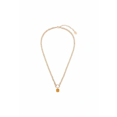 Afbeelding van s.Oliver Ketting, Dames, Maat: 50, Apricot